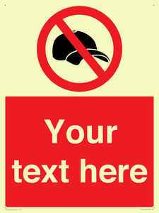 Custom prohibition no caps